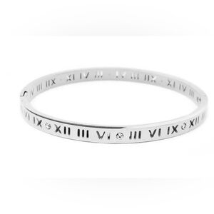 Roman Numeral Cut Out Bracelet